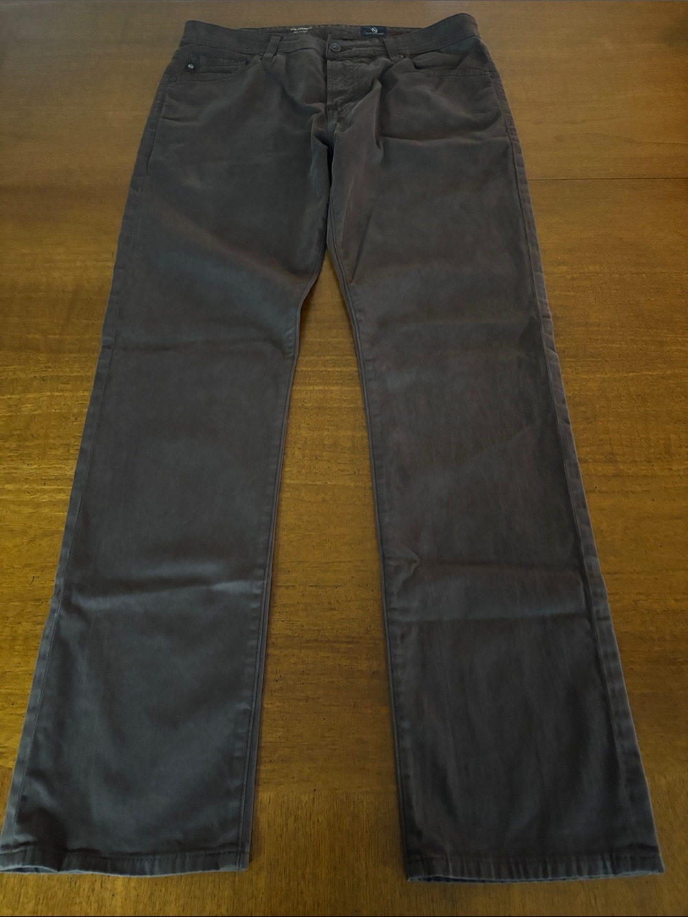 AG The Everett Men’s Slim Straight Leg Jeans - Dark Brown
